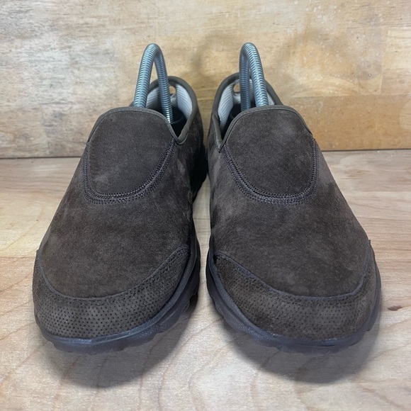 Skechers GOWalk SUEDE Womens Size 9 Slip On Loafers Shoes Chocolate Brown 13766 - Picture 2 of 8